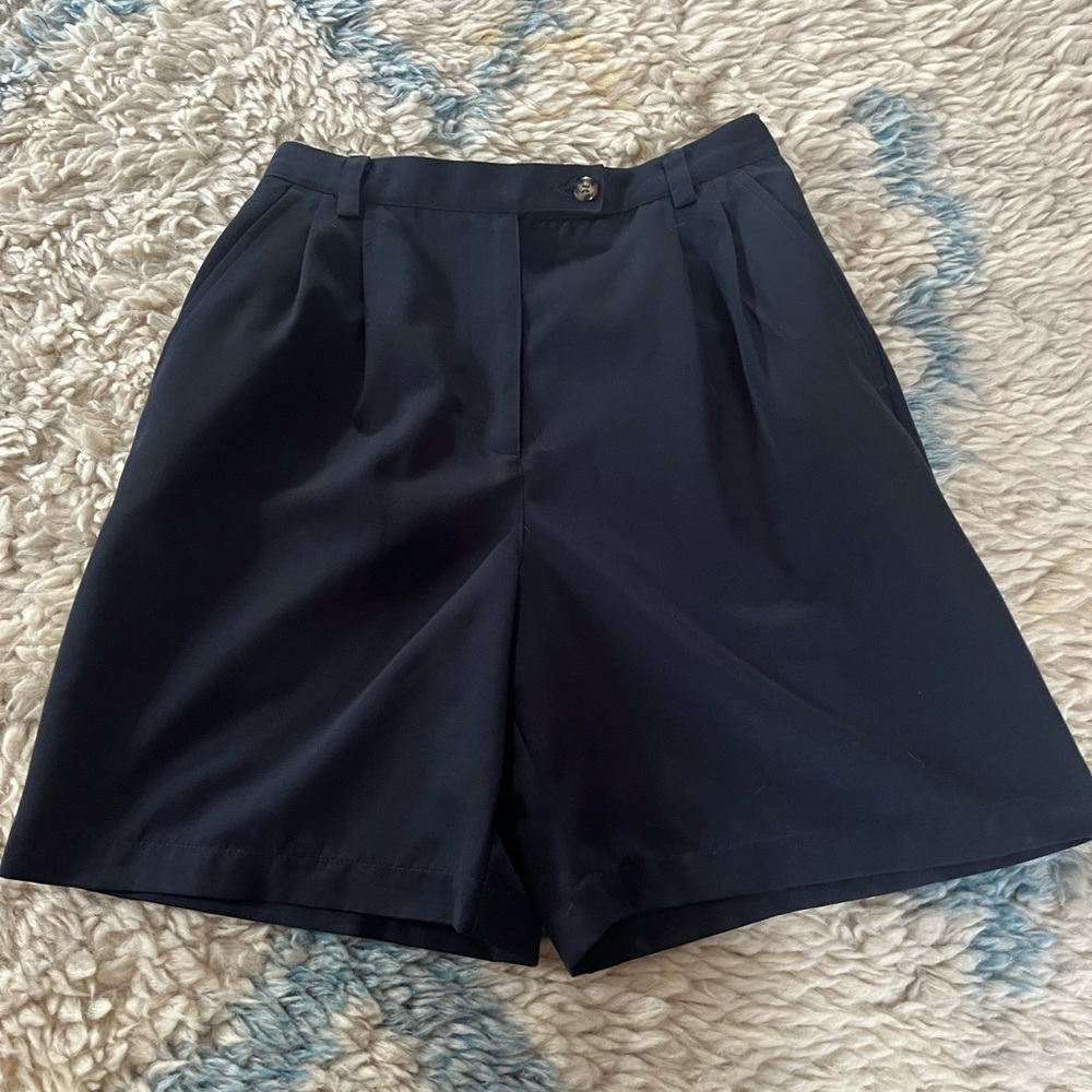 Lord & Taylor Dark Blue Shorts